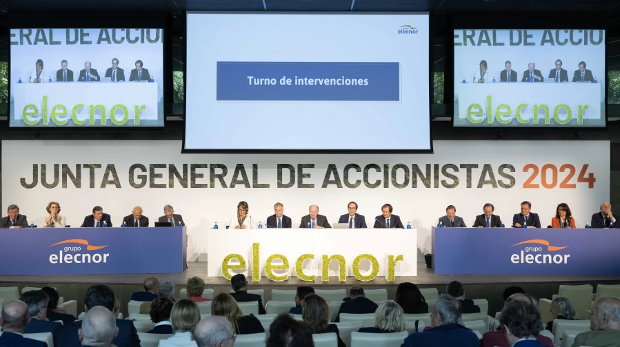 Foto de Os acionistas do Grupo Elecnor aprovam as demonstrações financeiras de 2023 e um aumento do dividendo